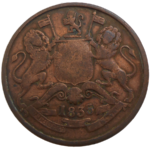 India 1/2 Anna 1835