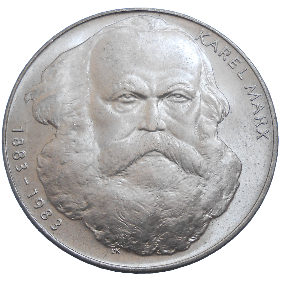 100 KČS 1983 Karl Marx 100 KČS 1983 Karl Marx