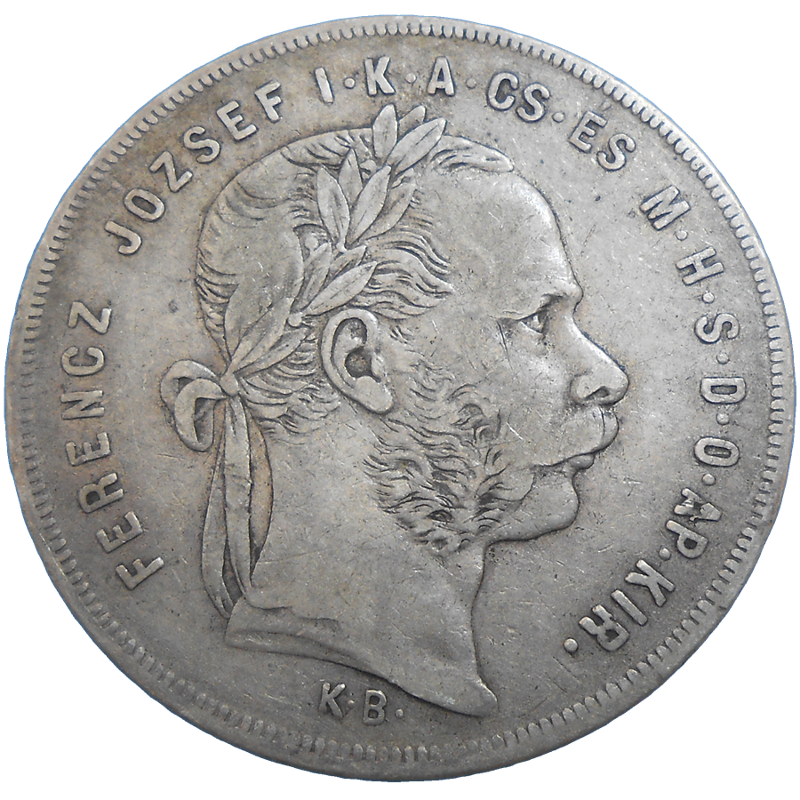 František Jozef I. 1 zlatník 1877 KB František Jozef I. 1 zlatník 1877 KB