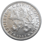 1 Koruna 1952