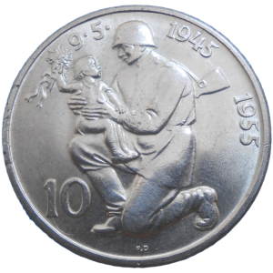 10 KČS 1955 10. výročie oslobodenia ČSR