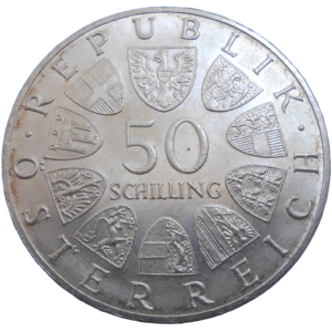 Rakúsko 50 Schilling 1965
