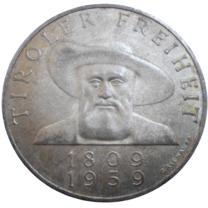 Rakúsko 50 Schilling 1959
