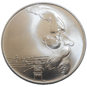 100 KČS 1991 Antonín Dvořák