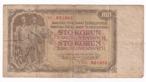 100 Korún 1953 NC