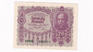 Rakúsko 20 Kronen 1922