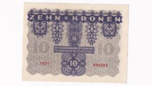 Rakúsko 10 Kronen 1922