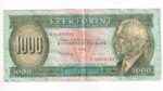 Maďarsko 1000 Forint 1993