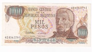 Argentína 1000 Pesos 1983