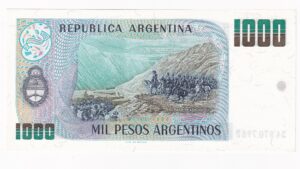 Argentína 1000 Pesos 1985