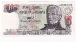Argentína 10 Pesos 1983