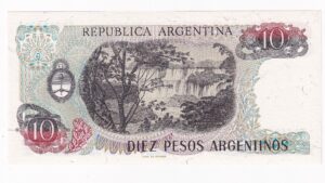 Argentína 10 Pesos 1983