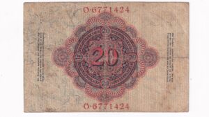 Nemecko 20 Mark 1914