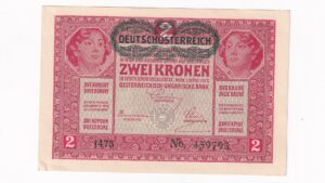 Rakúsko 2 Kronen 1917