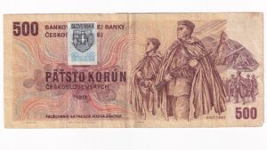 500 Korún 1973 U81 Kolok