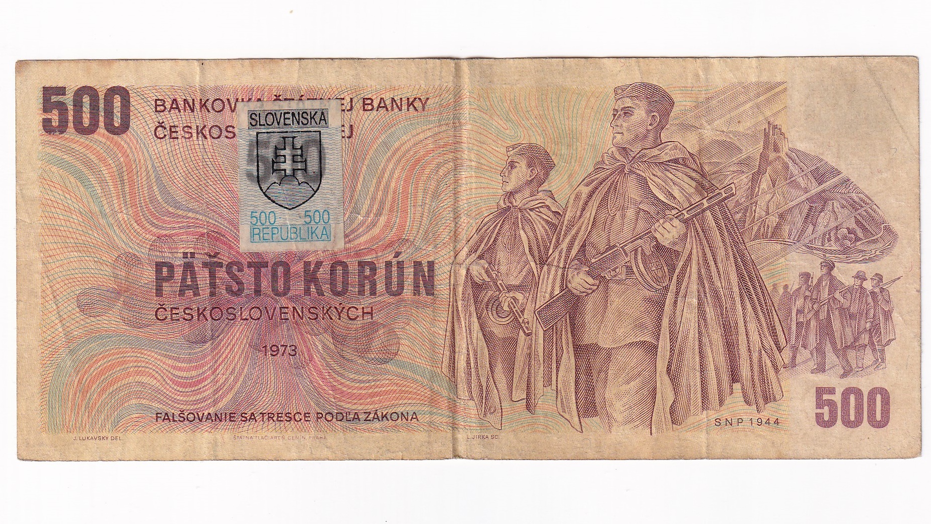 500 Korún 1973 U51 Kolok 500 Korún 1973 U51 Kolok