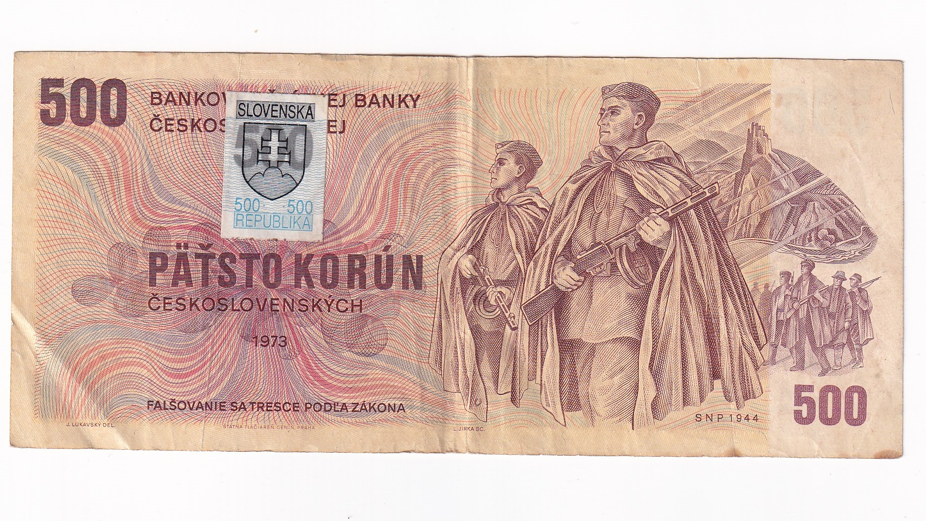 500 Korún 1973 Z81 Kolok 500 Korún 1973 Z81 Kolok