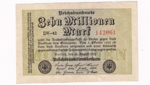 Nemecko 10 Millionen Mark 1923
