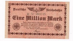 Nemecko 1 Million Mark 1923