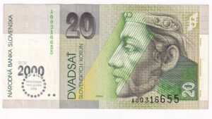 20 Korún 1993 Bimilénium