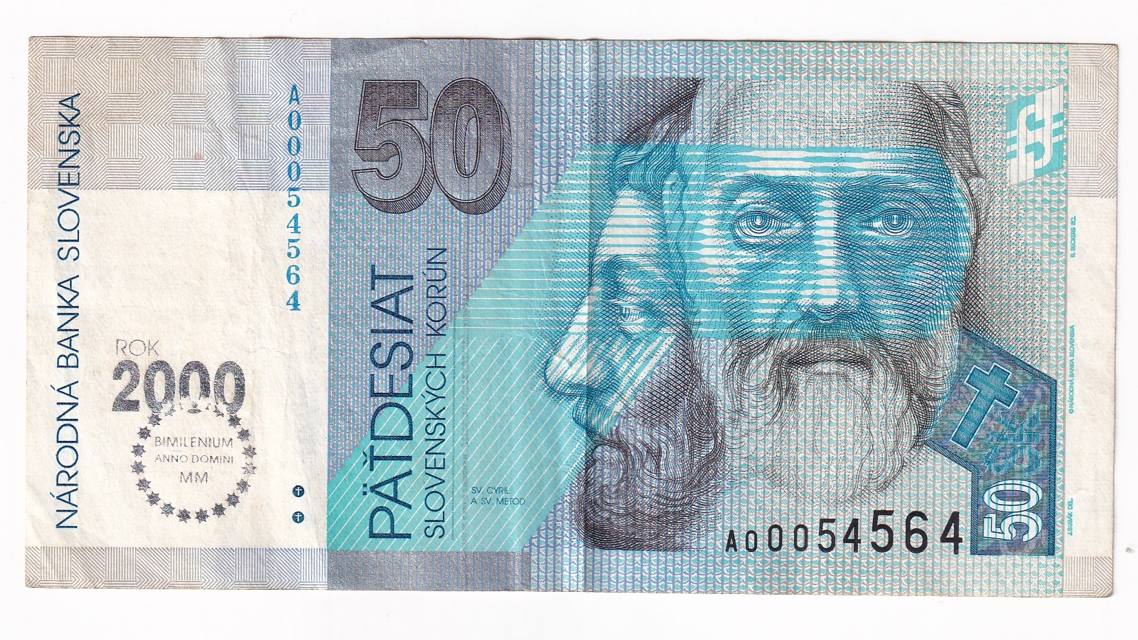 50 Korún 1993 Bimilénium 50 Korún 1993 Bimilénium