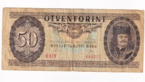 Maďarsko 50 Forint 1989