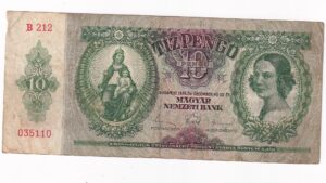 Maďarsko 10 Pengo 1936 B212