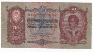 Maďarsko 50 Pengo 1932 D159