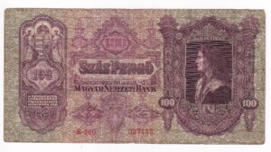 Maďarsko 100 Pengo 1930 E440