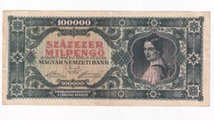 Maďarsko 100 000 Miliónov Pengo 1946