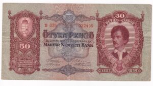 Maďarsko 50 Pengo 1932 D035