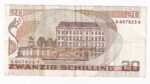 Rakúsko 20 Schilling 1986