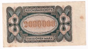 Nemecko 2 Millionen Mark 1923