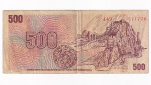500 Korún 1973 Z49 Kolok
