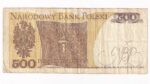 Poľsko 500 Zlotých 1982