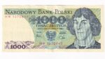 Poľsko 1000 Zlotých 1982