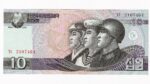 Severná Kórea 10 Won 2002