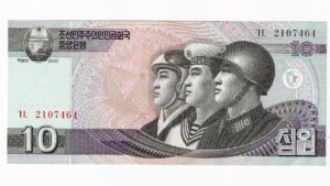 Severná Kórea 10 Won 2002