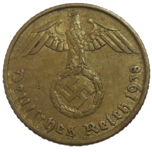Nemecko 5 Pfennig 1938 A