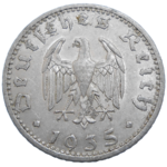 Nemecko 50 Pfennig 1935 A