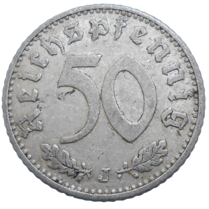 Nemecko 50 Pfennig 1935 J