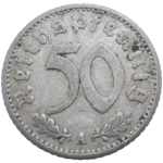 Nemecko 50 Pfennig 1940 A