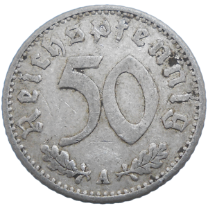 Nemecko 50 Pfennig 1940 A