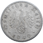 Nemecko 50 Pfennig 1940 A