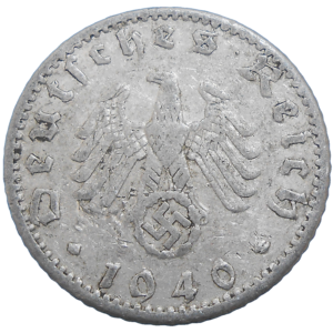 Nemecko 50 Pfennig 1940 A