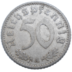 Nemecko 50 Pfennig 1942 A