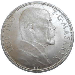 20 Kč 1937 T. G. Masaryk