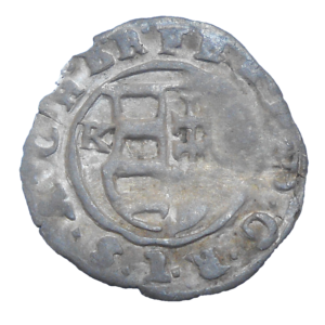 Ferdinand II. Denár 1634 KB