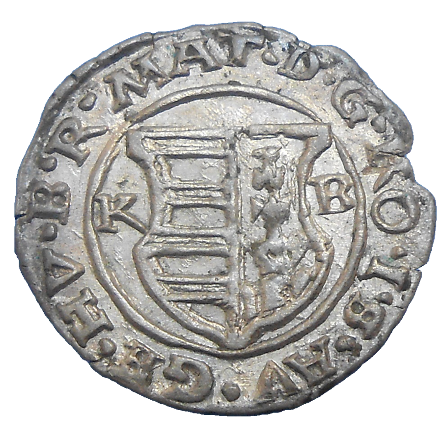 Matej II. Denár 1614 KB Matej II. Denár 1614 KB