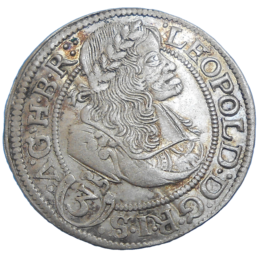 Leopold I. 3 grajciar 1670 SHS Leopold I. 3 grajciar 1670 SHS